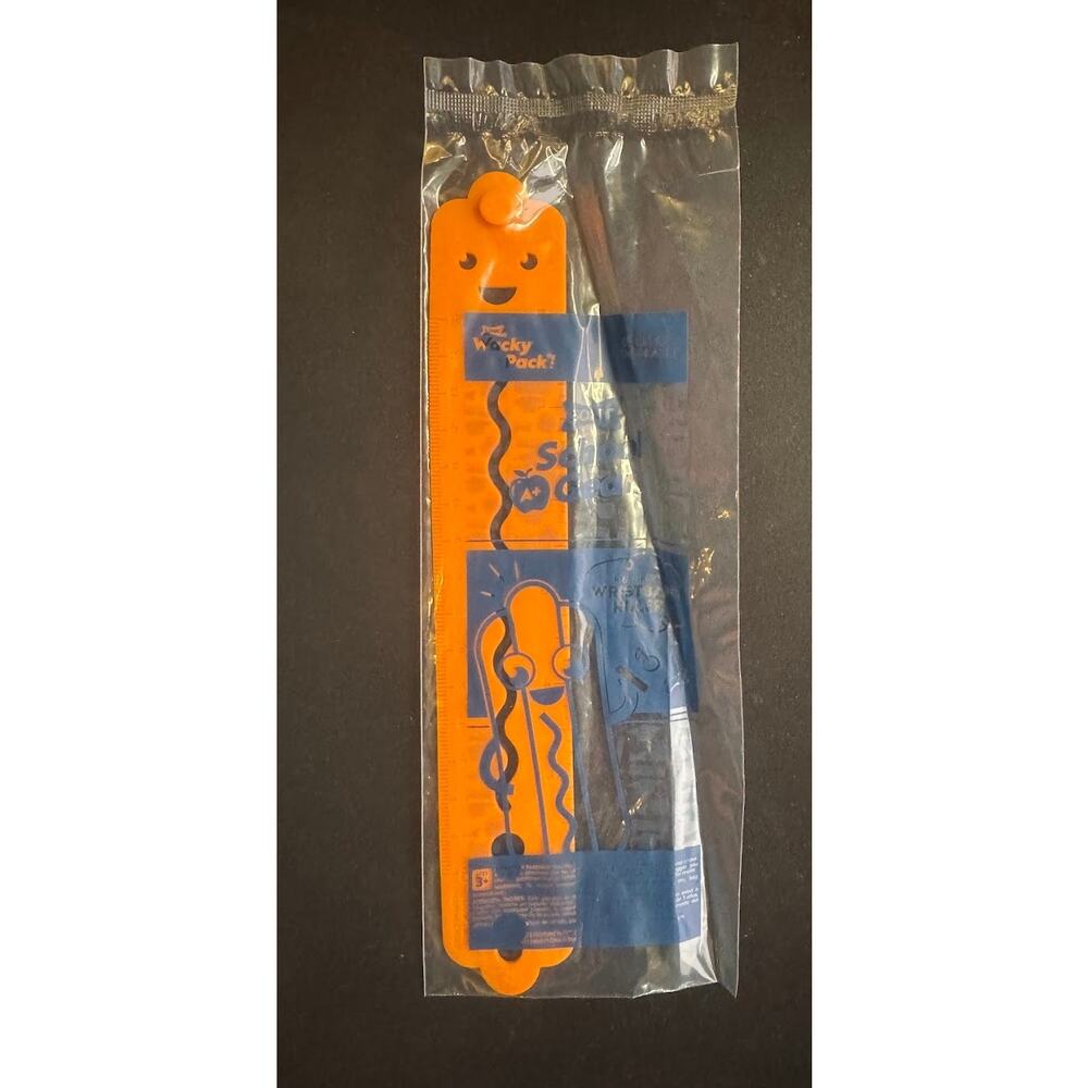 NEW Sonic Wacky‎ Pack Frankie's Wristband Ruler Bracelet School Collect them all